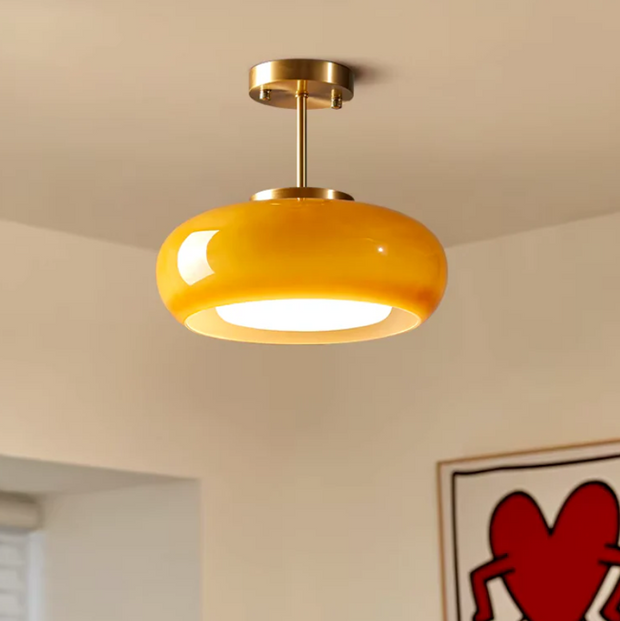 Mémoire Vintage – Suspension Inspirée des Intérieurs Rétro-Chic