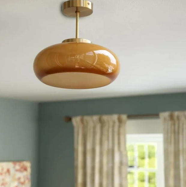 Mémoire Vintage – Suspension Inspirée des Intérieurs Rétro-Chic